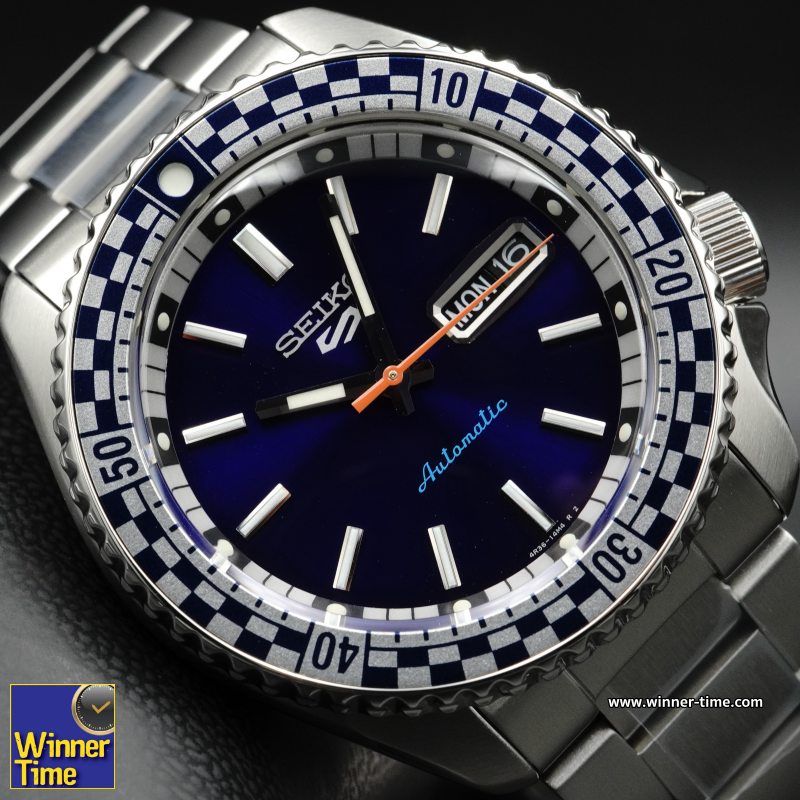 นาฬิกาข้อมือ Seiko 5 Sports Retro Color Collection Special Edition รุ่น SRPK65K1,SRPK65K,SRPK65