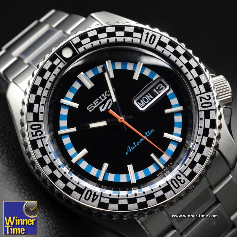 นาฬิกาข้อมือ Seiko 5 Sports Retro Color Collection Special Edition รุ่น SRPK67K1,SRPK67K,SRPK67
