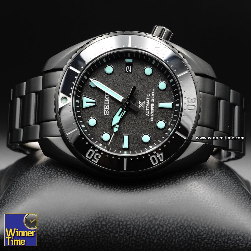 นาฬิกาข้อมือ SEIKO Prospex The Black Series Diver's Limited Edition รุ่น SPB433J1,SPB433J,SPB433