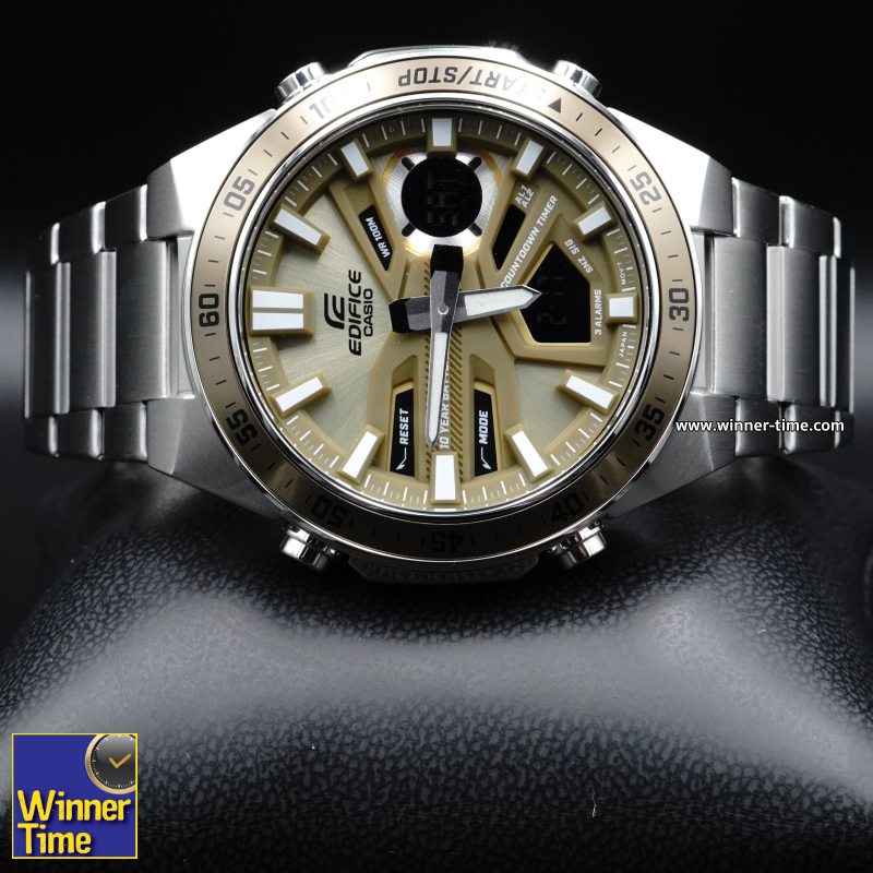นาฬิกาCASIO EDIFICE อะนาล็อก-ดิจิตอล รุ่น EFV-C110D-5A,