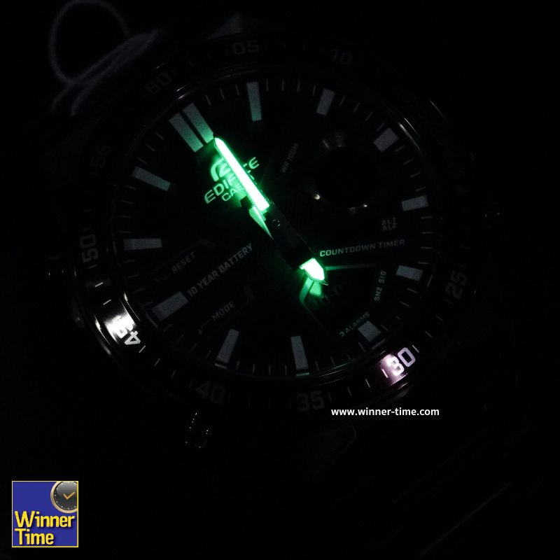 นาฬิกาCASIO EDIFICE อะนาล็อก-ดิจิตอล รุ่น EFV-C110DC-1A