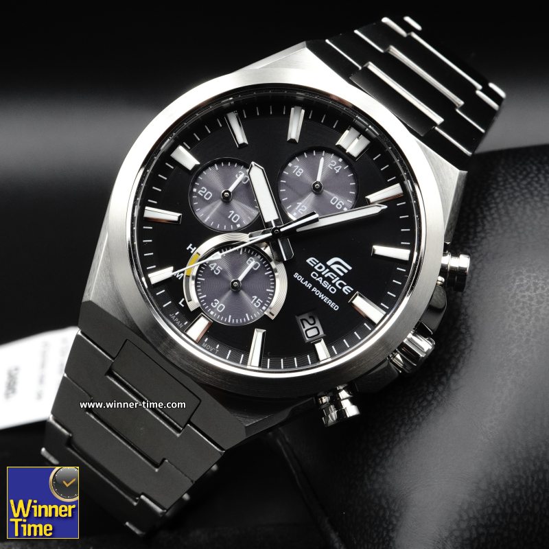 นาฬิกาCASIO EDIFICE โครโนกราฟพลังงานแสงอาทิตย์ รุ่น EQS-950D-1AV