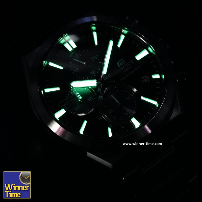 นาฬิกาCASIO EDIFICE โครโนกราฟพลังงานแสงอาทิตย์ รุ่น EQS-950D-1AV