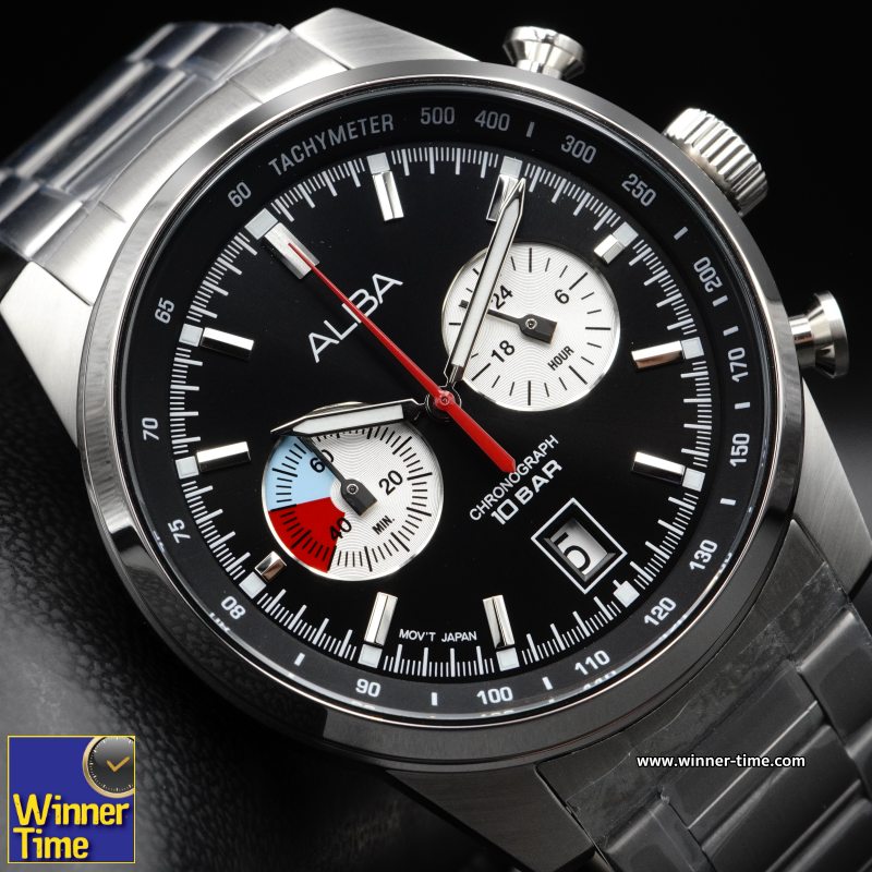 นาฬิกาข้อมือ ALBA Quartz Chronograph รุ่น A4B001X,A4B001X1,A4B001