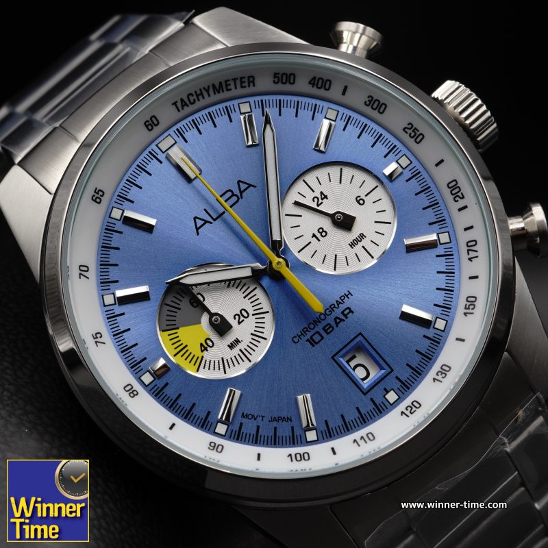 นาฬิกาข้อมือ ALBA Quartz Chronograph รุ่น A4B011X,A4B011X1,A4B011