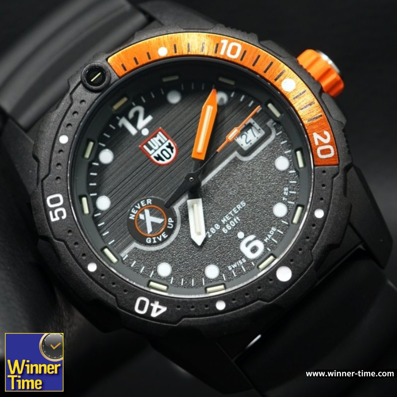 นาฬิกาLuminox BEAR GRYLLS SURVIVAL 3720 SEA SERIES (Orange) รุ่น XB.3729