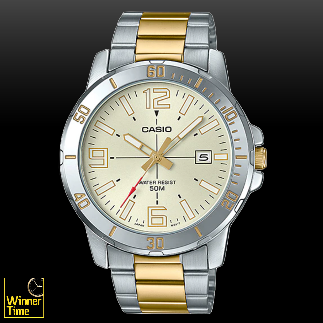 นาฬิกาCASIO รุ่น MTP-VD01SG-9BVUDF นาฬิกาCASIO รุ่น MTP-VD01SG-9BVUDF