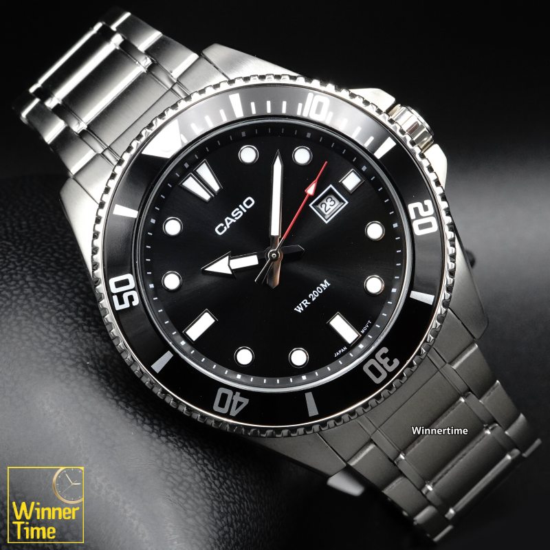 นาฬิกาCASIO มาตรฐาน รุ่น MDV-107D-1A1V