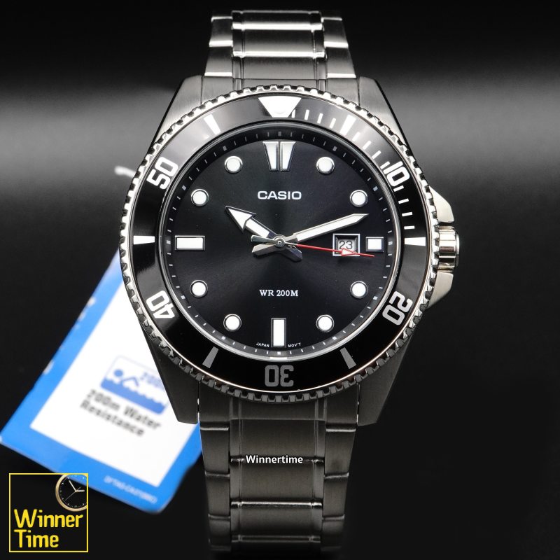 นาฬิกาCASIO มาตรฐาน รุ่น MDV-107D-1A1V