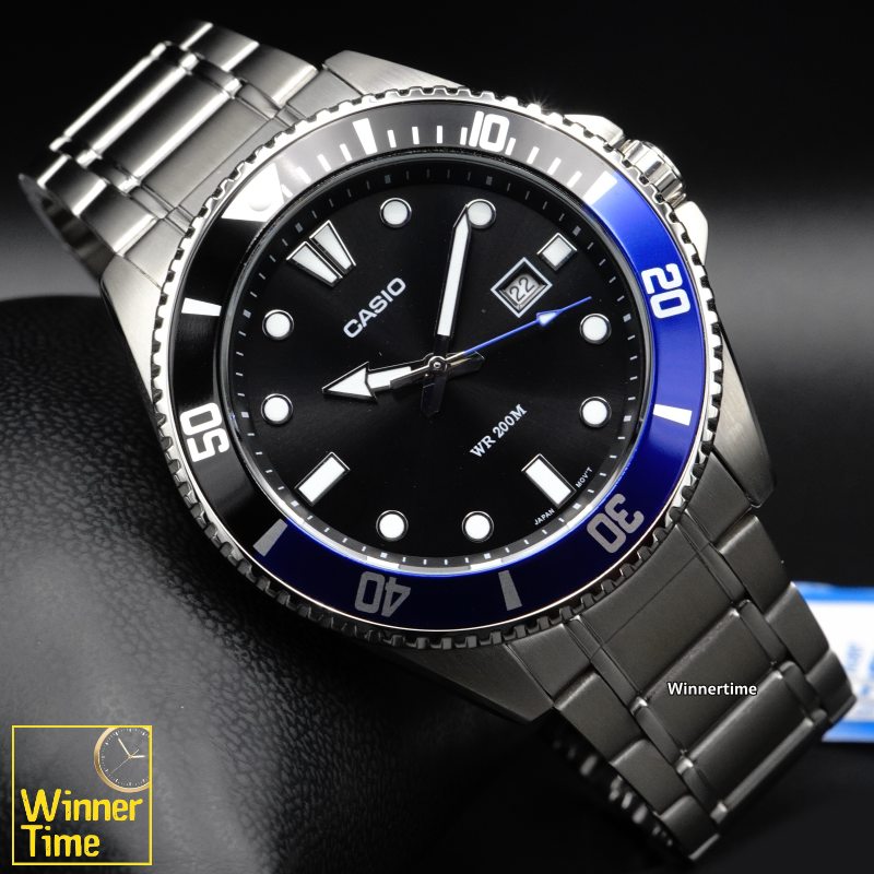 นาฬิกาCASIO มาตรฐาน รุ่น MDV-107D-1A2V