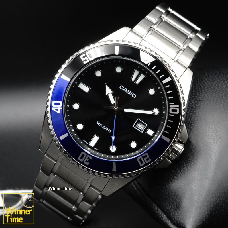 นาฬิกาCASIO มาตรฐาน รุ่น MDV-107D-1A2V