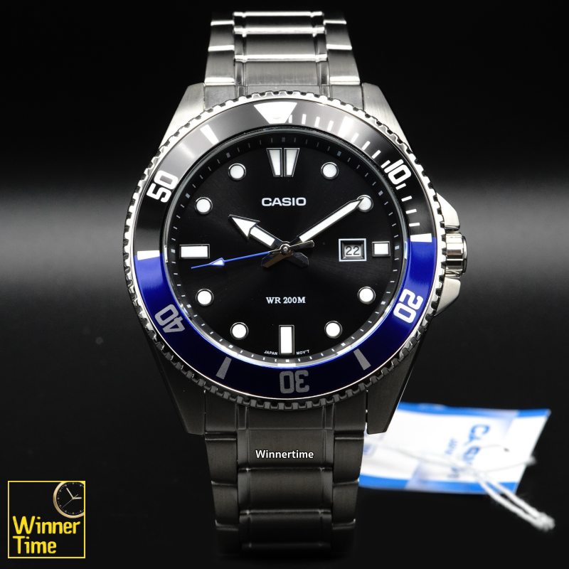 นาฬิกาCASIO มาตรฐาน รุ่น MDV-107D-1A2V