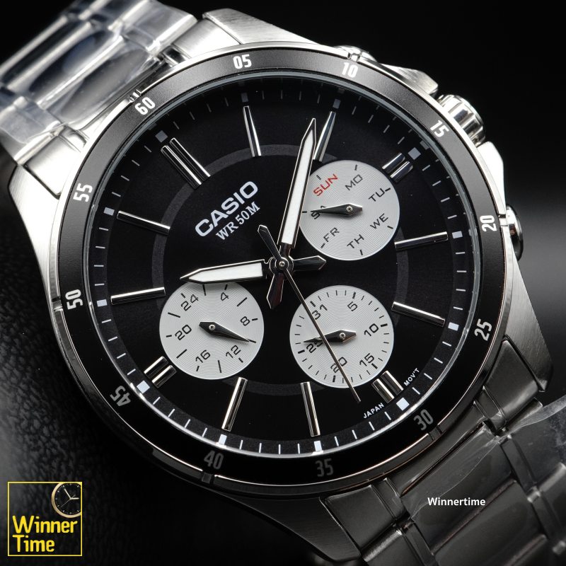 นาฬิกา Casio มาตรฐาน รุ่น MTP-1374D-1A3V