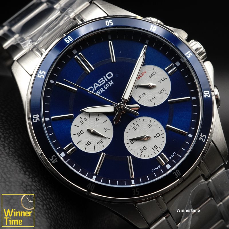 นาฬิกา Casio มาตรฐาน รุ่น MTP-1374D-2A3V
