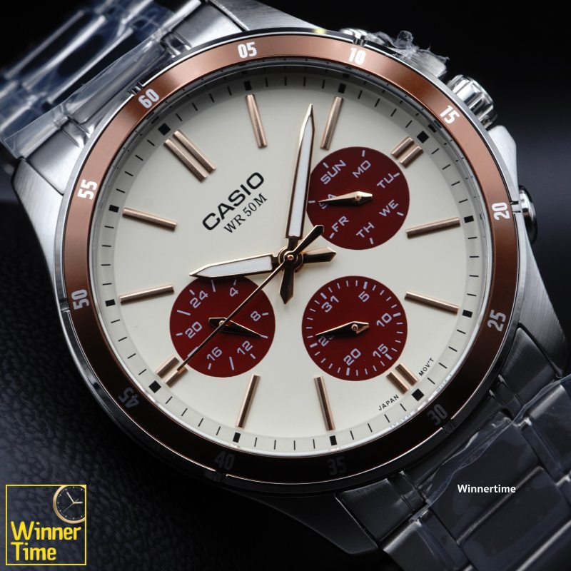 นาฬิกา Casio มาตรฐาน รุ่น MTP-1374D-5A2