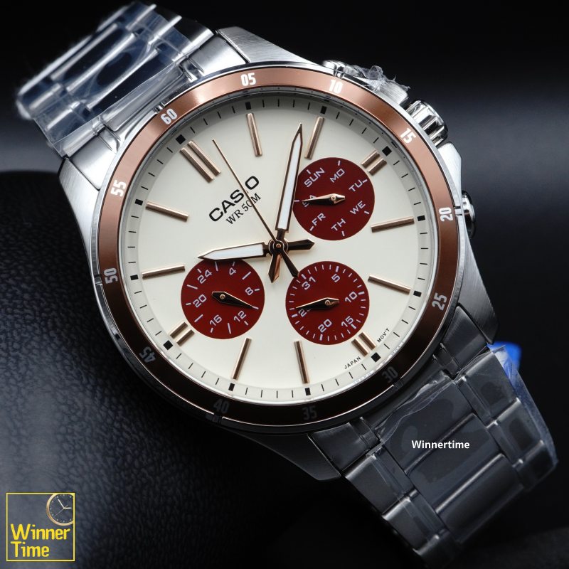 นาฬิกา Casio มาตรฐาน รุ่น MTP-1374D-5A2
