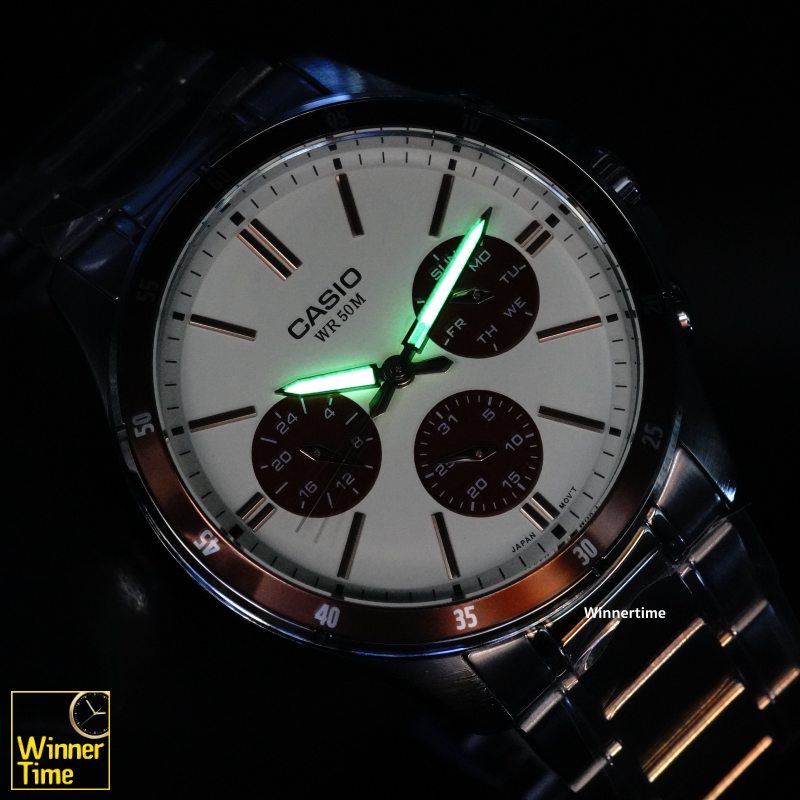 นาฬิกา Casio มาตรฐาน รุ่น MTP-1374D-5A2