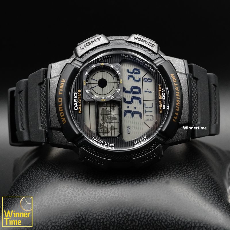 นาฬิกา Casio ดิจิตอล รุ่น AE-1000W-1AV