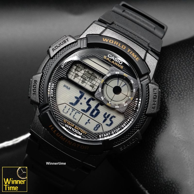 นาฬิกา Casio ดิจิตอล รุ่น AE-1000W-1AV