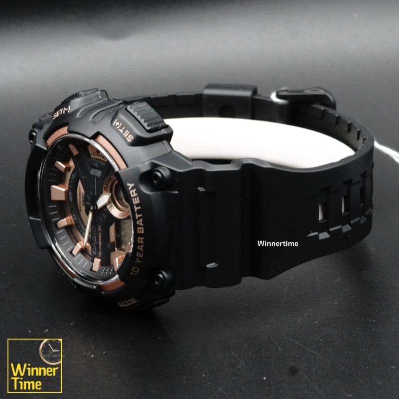 นาฬิกา Casio ระบบผสมอะนาล็อก-ดิจิตอล รุ่น AEQ-110W-1A3VDF