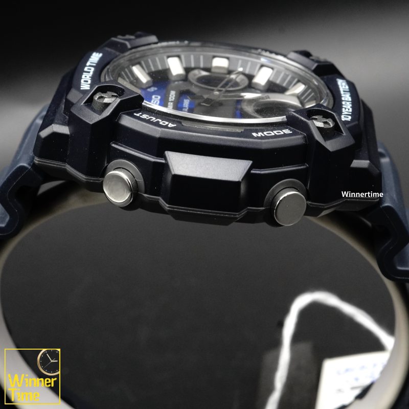 นาฬิกา Casio  ระบบผสมอะนาล็อก-ดิจิตอลรุ่น AEQ-120W-2AV