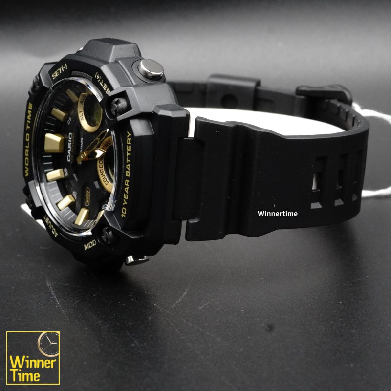 นาฬิกา Casio  ระบบผสมอะนาล็อก-ดิจิตอล รุ่น AEQ-120W-9AV