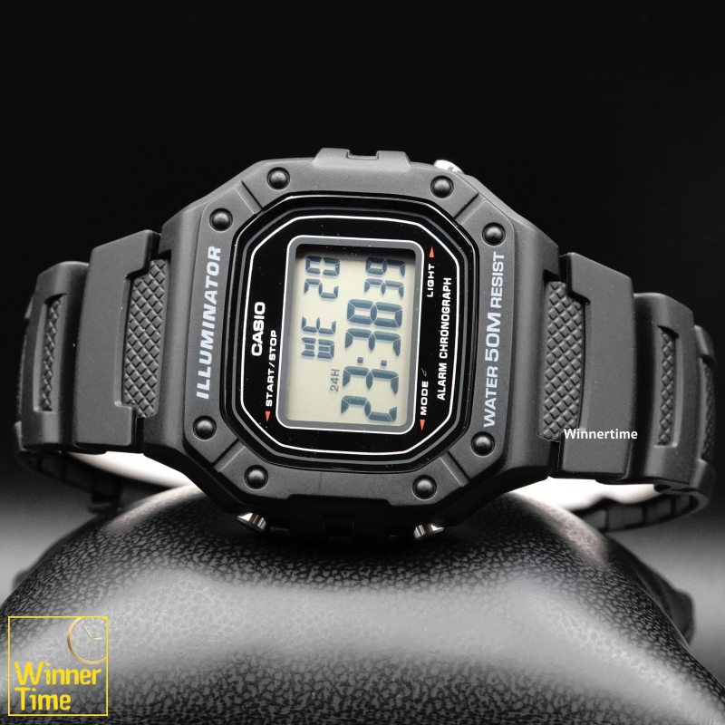 นาฬิกาCASIO ดิจิตอล รุ่น W-218H-1A