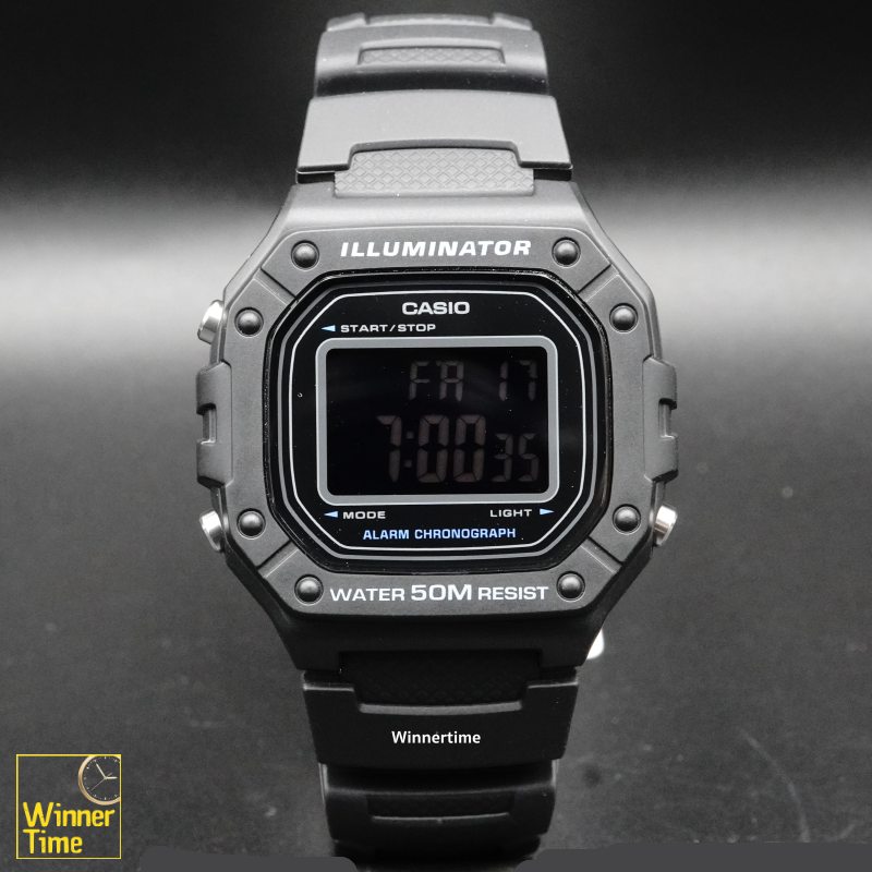 นาฬิกาCASIO ดิจิตอล รุ่น W-218H-1B