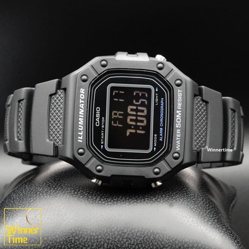 นาฬิกาCASIO ดิจิตอล รุ่น W-218H-1B
