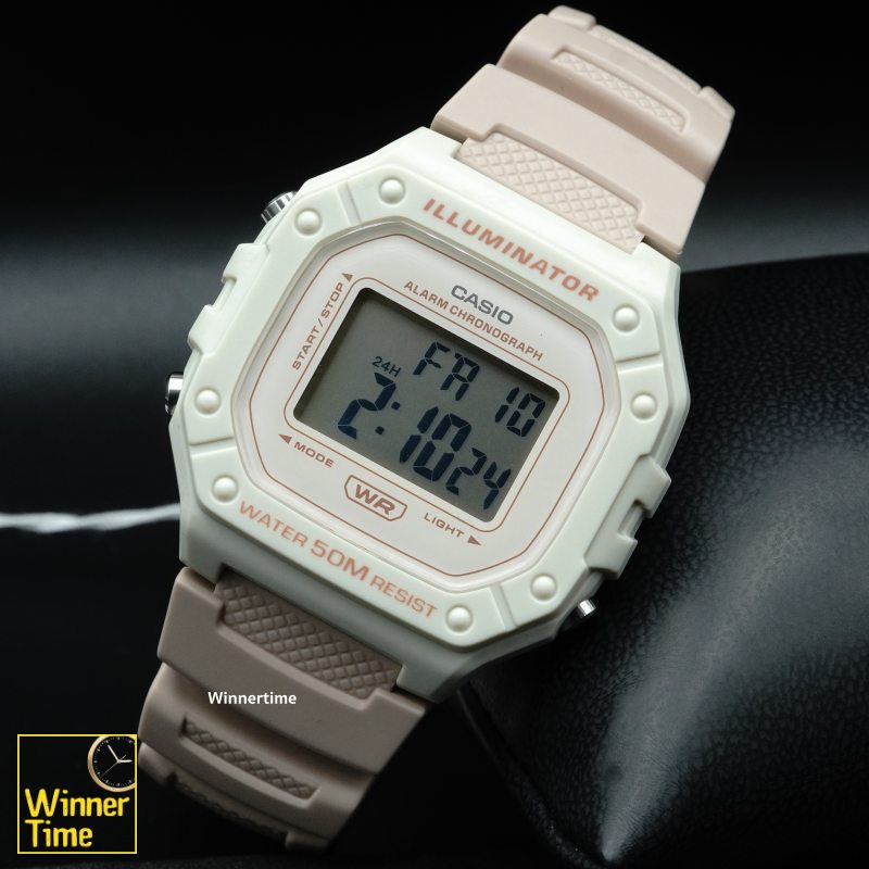 นาฬิกาCASIO ดิจิตอล รุ่น W-218HC-4A2