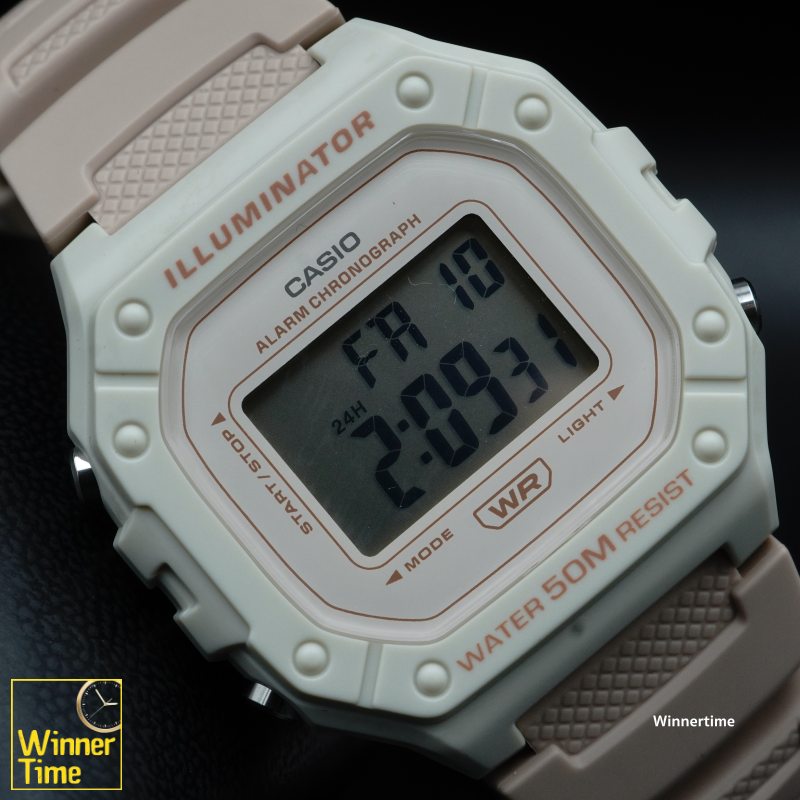 นาฬิกาCASIO ดิจิตอล รุ่น W-218HC-4A2