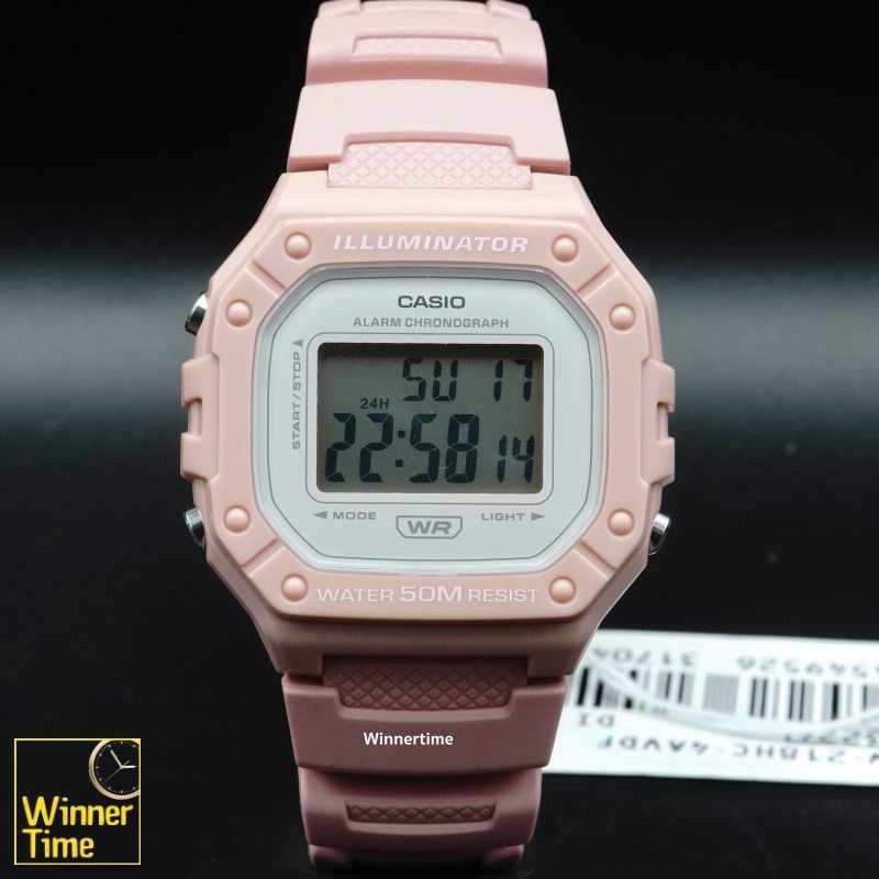 นาฬิกาCASIO ดิจิตอล รุ่น W-218HC-4A