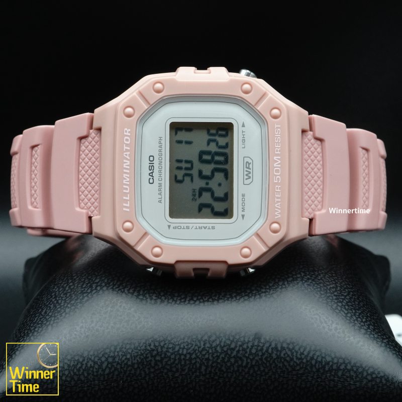 นาฬิกาCASIO ดิจิตอล รุ่น W-218HC-4A