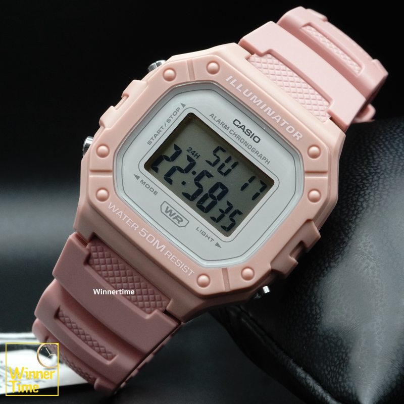นาฬิกาCASIO ดิจิตอล รุ่น W-218HC-4A