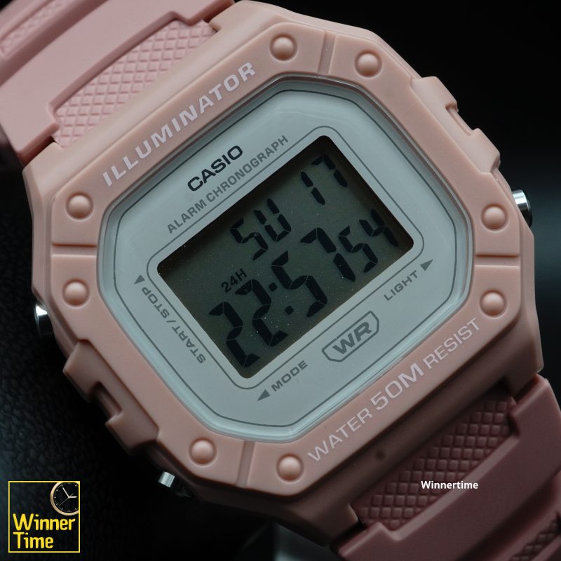 นาฬิกาCASIO ดิจิตอล รุ่น W-218HC-4A