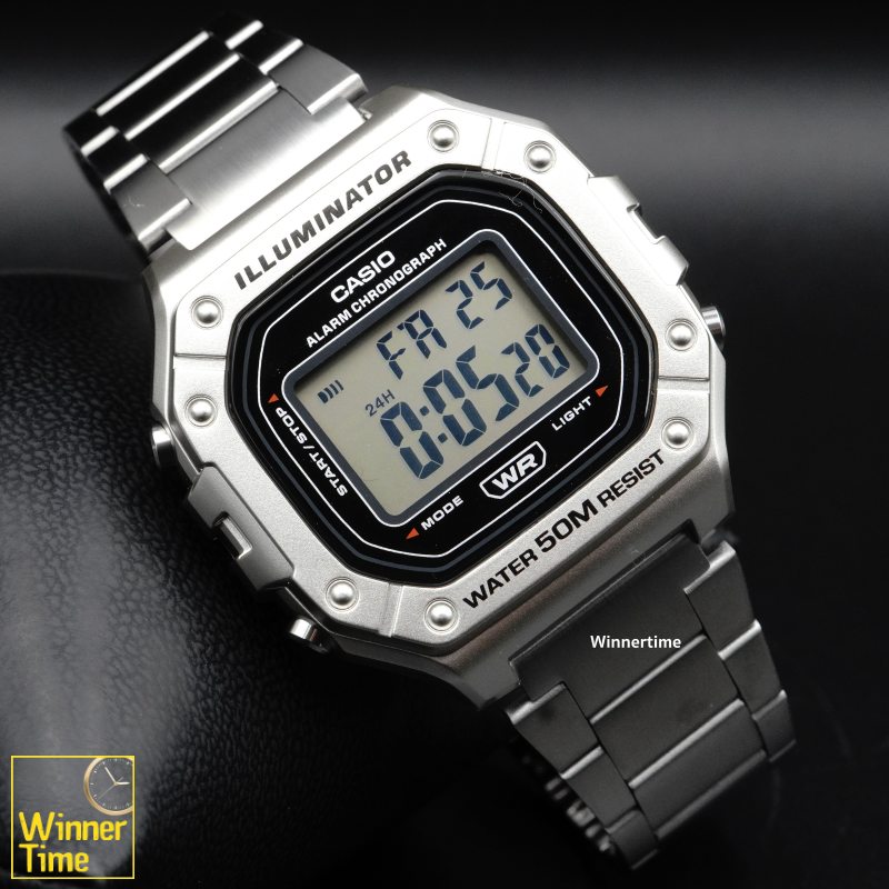 นาฬิกาCASIO ดิจิตอล รุ่น W-218HD-1A