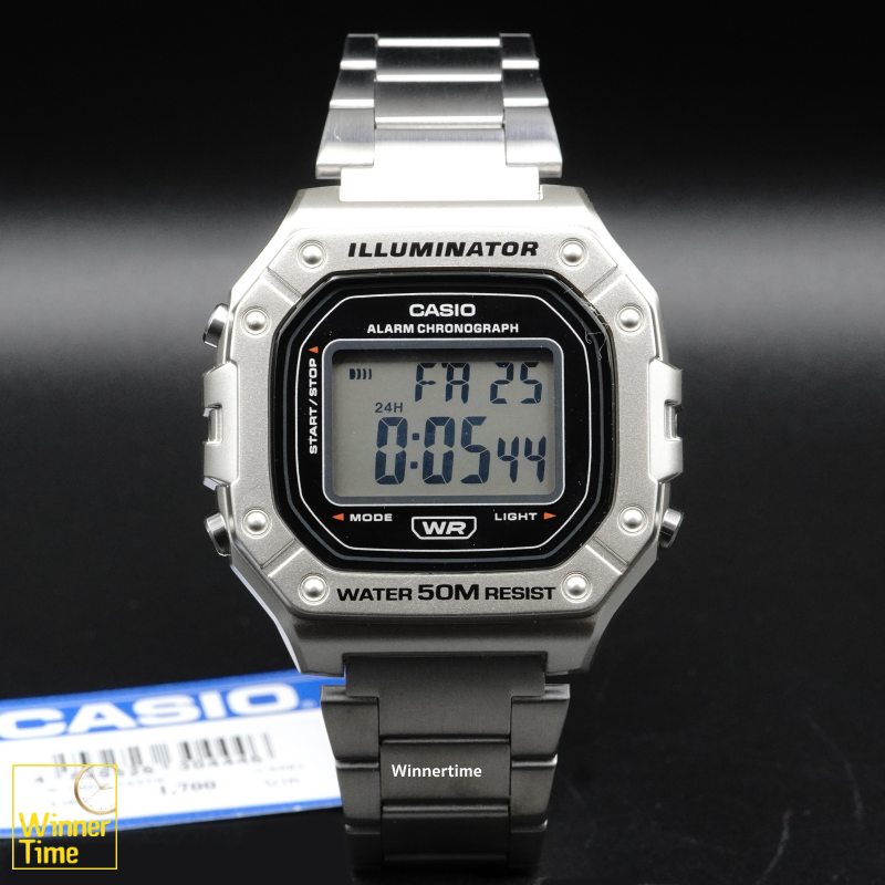 นาฬิกาCASIO ดิจิตอล รุ่น W-218HD-1A