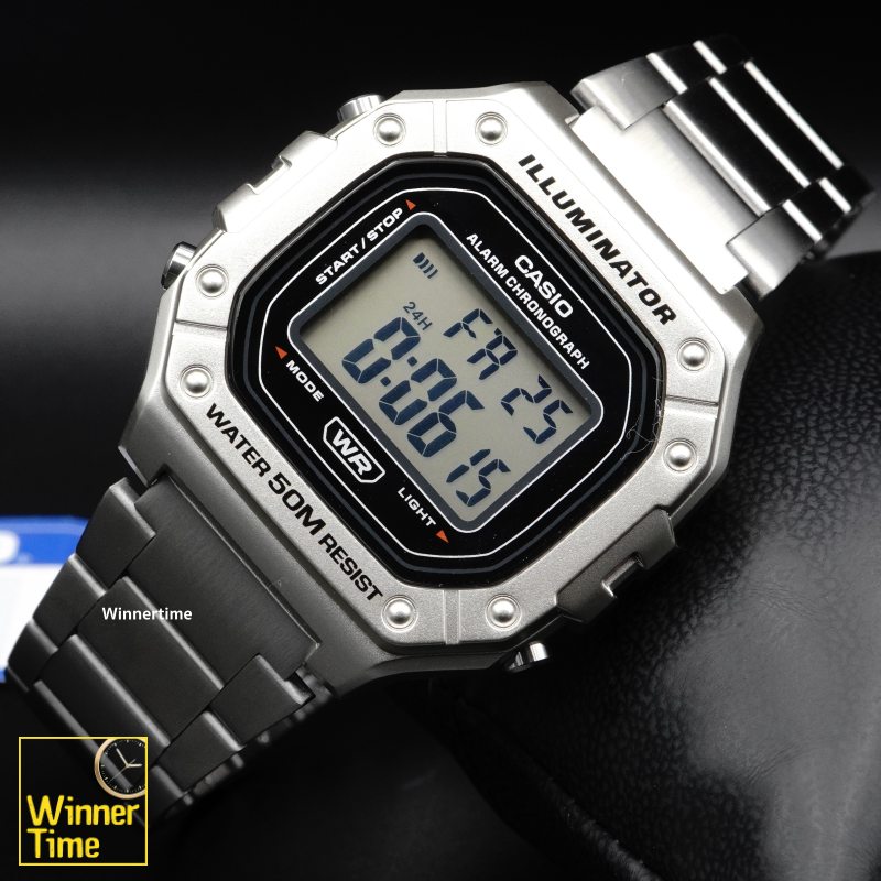 นาฬิกาCASIO ดิจิตอล รุ่น W-218HD-1A