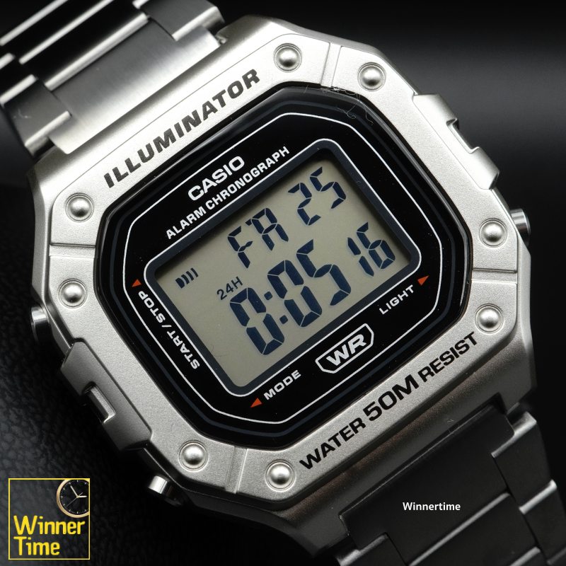 นาฬิกาCASIO ดิจิตอล รุ่น W-218HD-1A