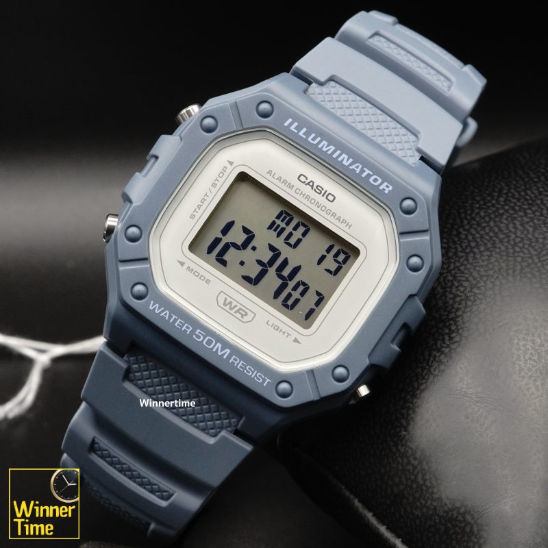 นาฬิกาCASIO ดิจิตอล รุ่น W-218HC-2A