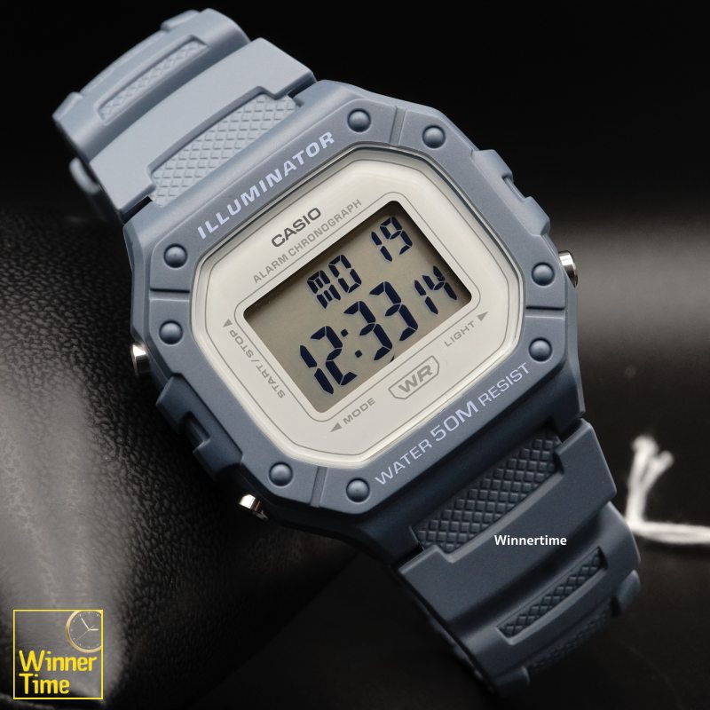 นาฬิกาCASIO ดิจิตอล รุ่น W-218HC-2A