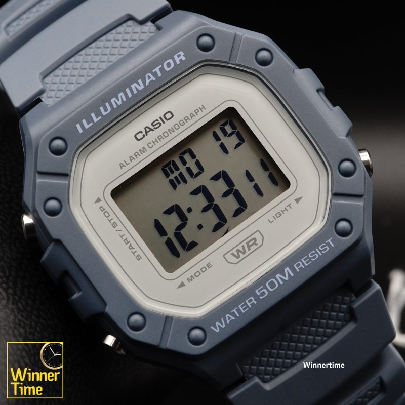 นาฬิกาCASIO ดิจิตอล รุ่น W-218HC-2A