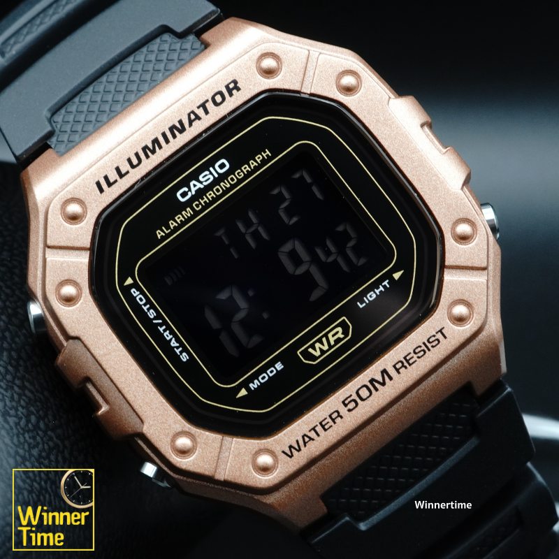 นาฬิกาCASIO ดิจิตอล รุ่น W-218HM-5BV