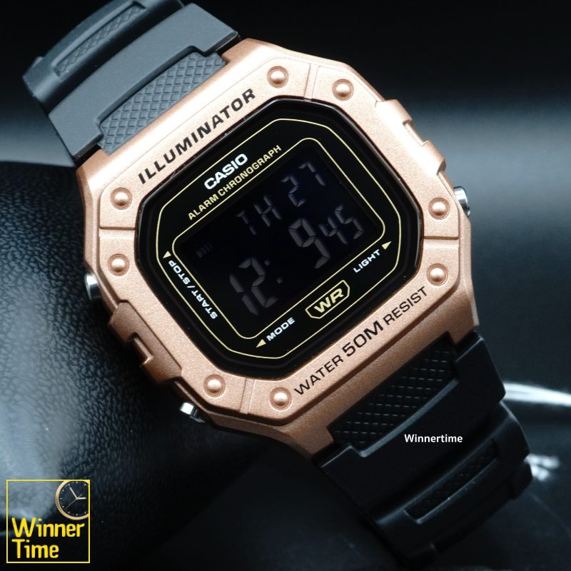 นาฬิกาCASIO ดิจิตอล รุ่น W-218HM-5BV