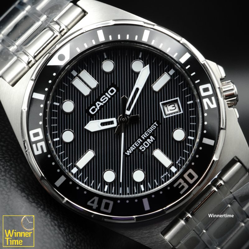 นาฬิกาCASIO อะนาล็อก รุ่น MTD-135D-1AV