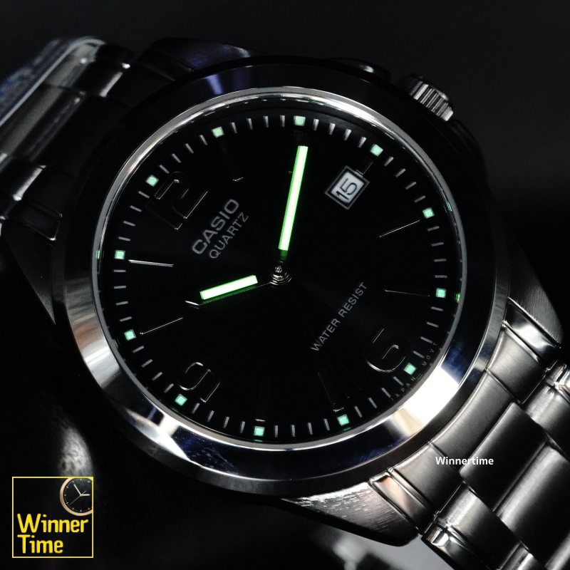 นาฬิกาคาสิโอ CASIO อะนาล็อก รุ่น  MTP-1215A-1ADF