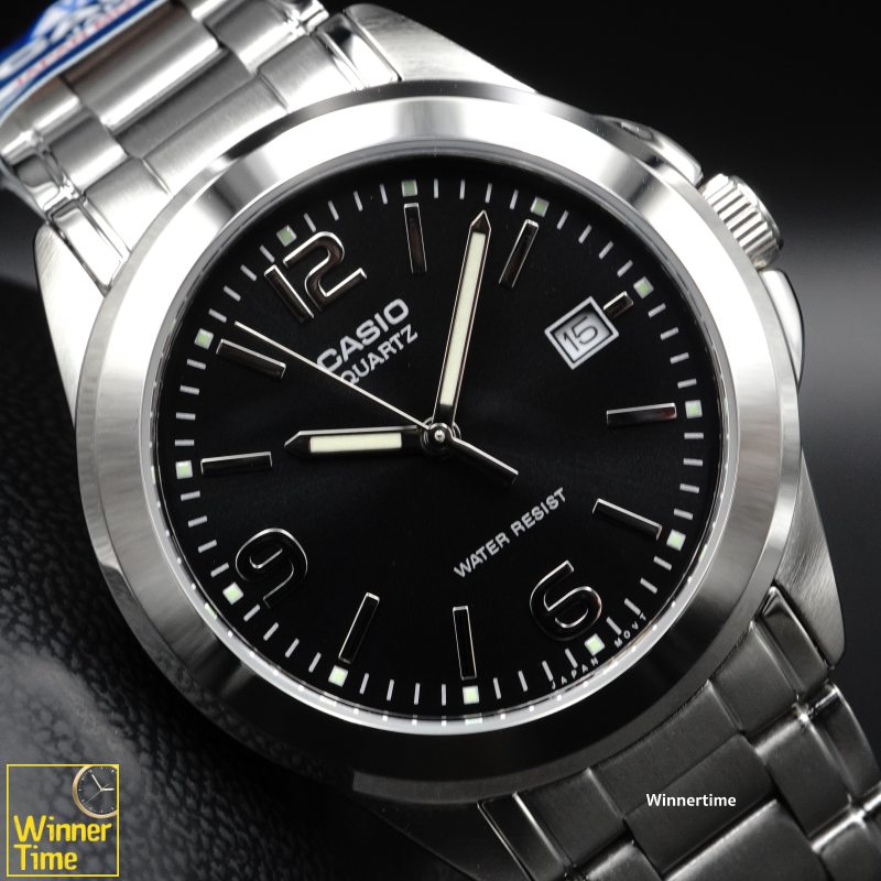 นาฬิกาคาสิโอ CASIO อะนาล็อก รุ่น  MTP-1215A-1ADF