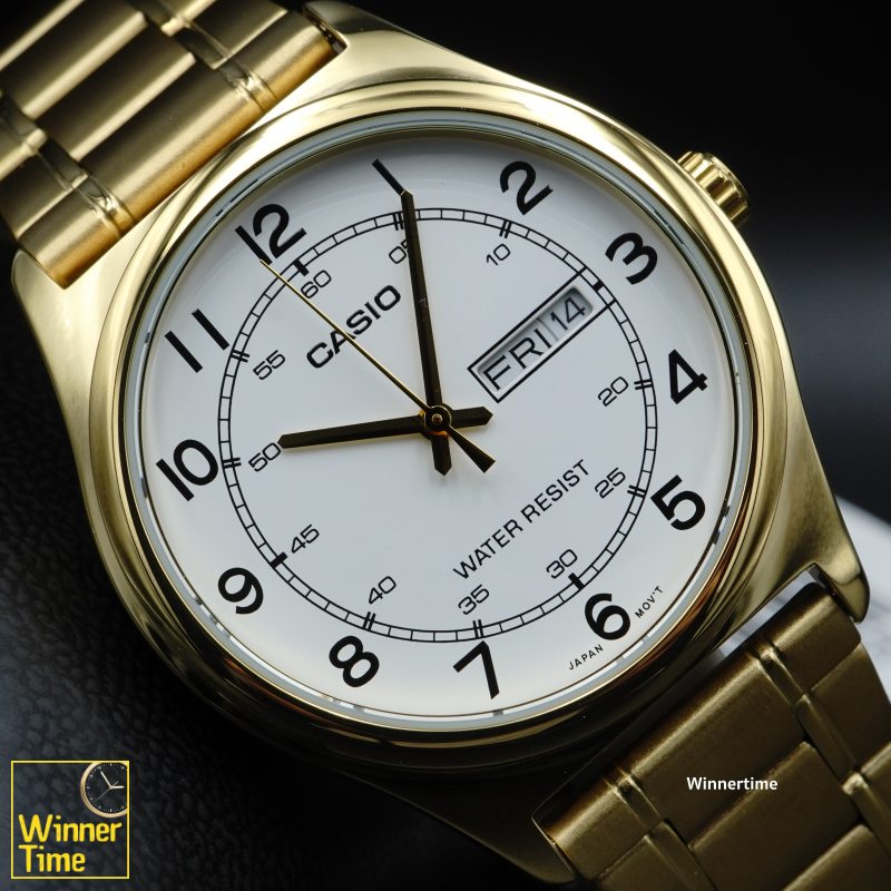 นาฬิกาCASIO อะนาล็อก รุ่น MTP-V006G-7BUDF