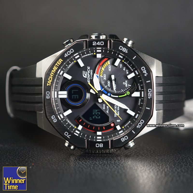 นาฬิกาCASIO EDIFICE ซีรีส์ ECB-900Mobile Link (การเชื่อมต่อแบบไร้สายโดยใช้ Bluetooth)รุ่น ECB-950MP-1A