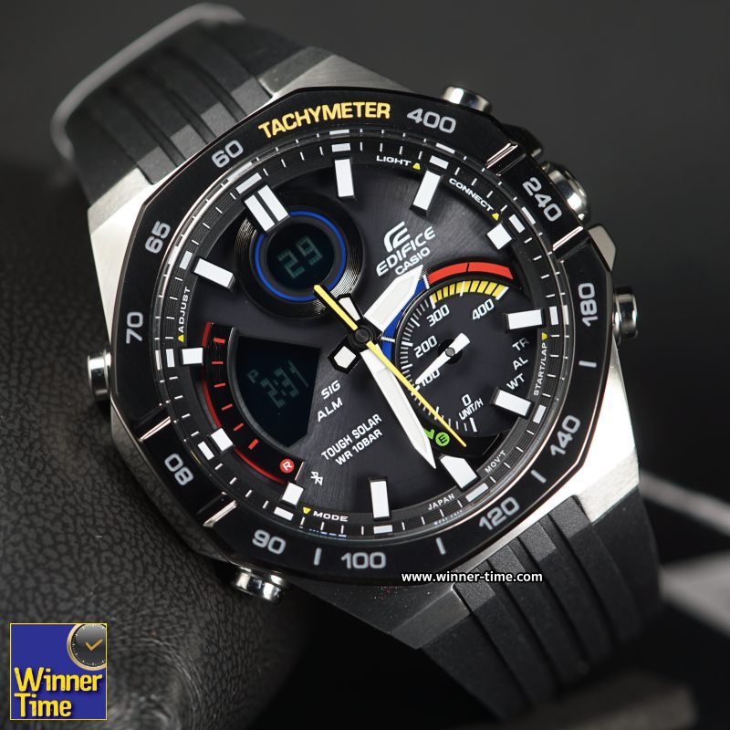นาฬิกาCASIO EDIFICE ซีรีส์ ECB-900Mobile Link (การเชื่อมต่อแบบไร้สายโดยใช้ Bluetooth)รุ่น ECB-950MP-1A